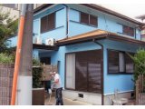 外壁塗装埼玉県(飯能市)コスモスペイントの注文色、塗装工事
