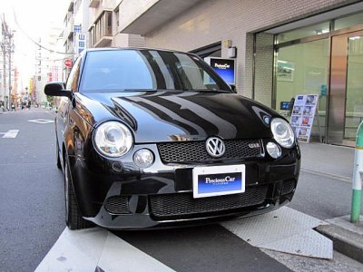 フォルクスワーゲン ルポ1.6GTI ブラックが入庫いたしました。