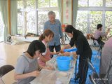 京都造形芸術大学生シーサー作りにチャレンジ！