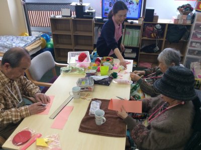 作業中