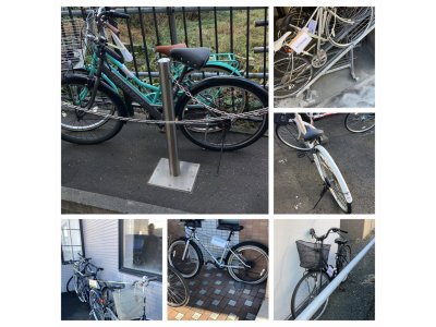 江別市にて自転車回収便利屋タクミ美園店