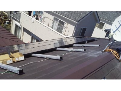 パナソニック製住宅用太陽光発電工事