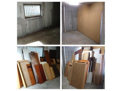 白石区車庫 解体木材処分回収 札幌市便利屋タクミ
