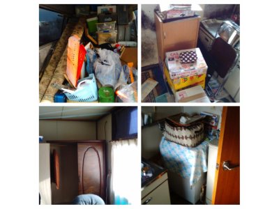 江別市錦町の団地にて 引越し及び不用品回収 便利屋タクミ
