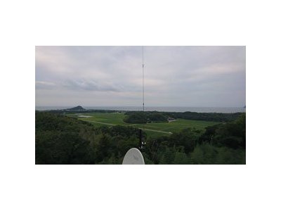 福岡県の糸島市志摩でラジオアンテナ工事です
