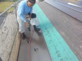 塗装工事飯能市、屋根張り工事カバー工法