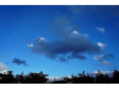 日本海に沈む夕日 東編