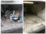 札幌市西区西町にて車庫内の片付け