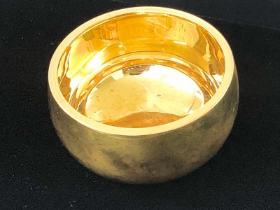 18金製 おりん(仏具) お買取させて頂きました