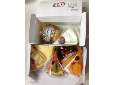 o(´▽`*)/美味しいケーキ♪