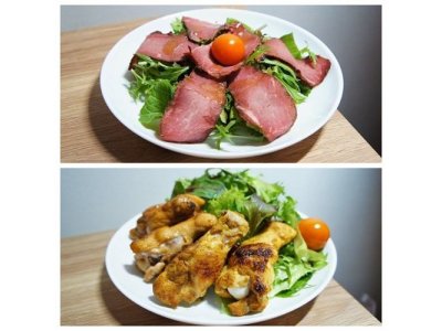 ビーフorチキン？