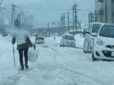 記録的大雪後遺症・・圧雪道路、渋滞、Uターン