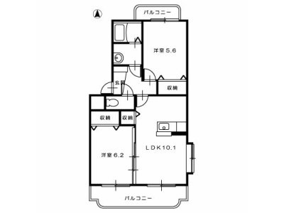 チャンス！【新築】中央4丁目　2DKマンション