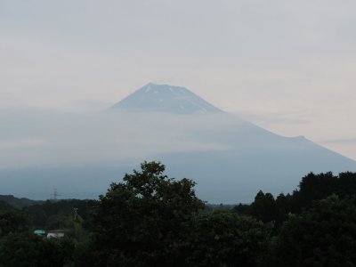 梅雨の合間の富士
