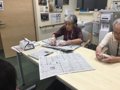 さて、何をしているのでしょうか。
