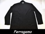 Ferragamo/フェラガモ ウールカーディガン黒Ｓ