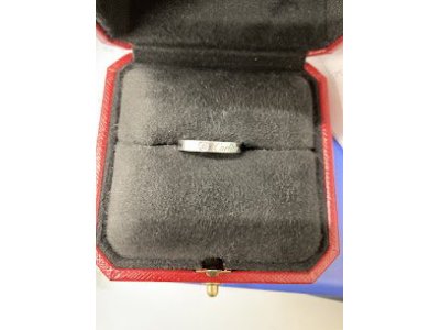 カルティエ 1Pダイヤリングご売却頂きました。