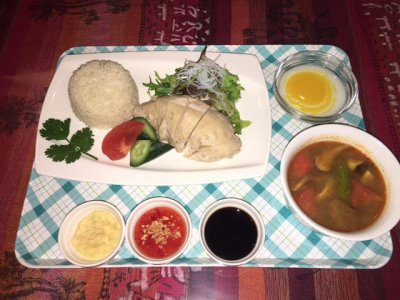 海南鶏飯(ハイナンジーファン/カオマンガイ)　セット
