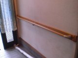 玄関手すり取付工事