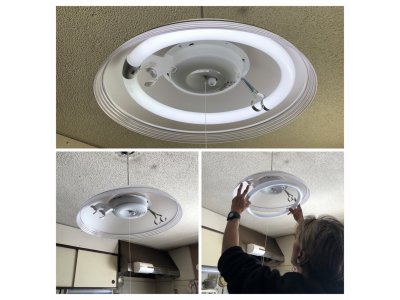 札幌市豊平区西岡にて電球交換 便利屋タクミ美園店