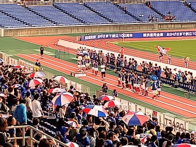 【横浜Fマリノス応援ショップ】サッカー観戦の招待券をいただきました！