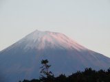 富士の冠雪