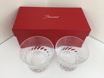 箱が大事です! バカラ食器 お買取りさせて頂きました。