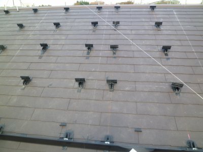 三菱製太陽光発電工事④
