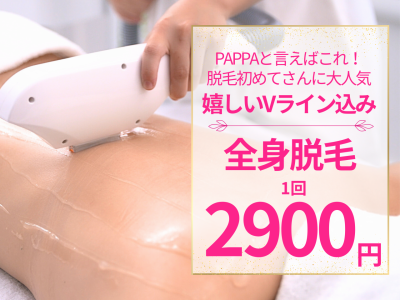 初回お試し 全身脱毛(Vライン脱毛込み)