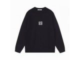 ジバンシィ セーター ロゴ刺繍 シンプルデザイン 上質ウール素材 エレガントシルエット GIVENCHY