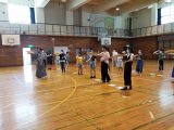 ６月１７日（土）　　富雄北小学校　能楽体験教室（放課後子ども教室）  講師：湯本哲明