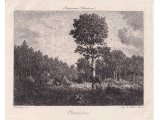 F.BoucherとTh.Rousseauの絵画を基にした鉄版画と銅版画