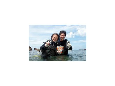 屋久島の海でダイビングを体験してみよう！