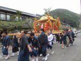 ★　新緑の大原で地元の祭り