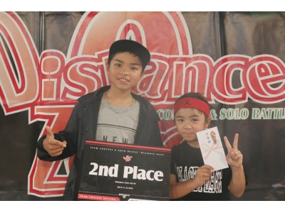 Distance Zero vol.46 チームコンテスト部門 準優勝 BLACK PEACE