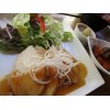 本日の日替わりランチは「鶏むね肉のやわらかチャーシュー」です。