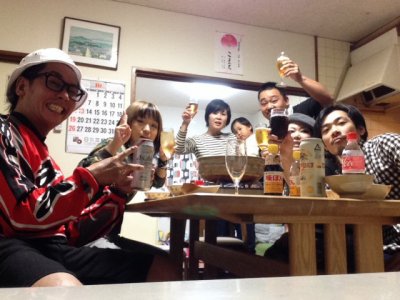 5代目鍋で和気藹々!!